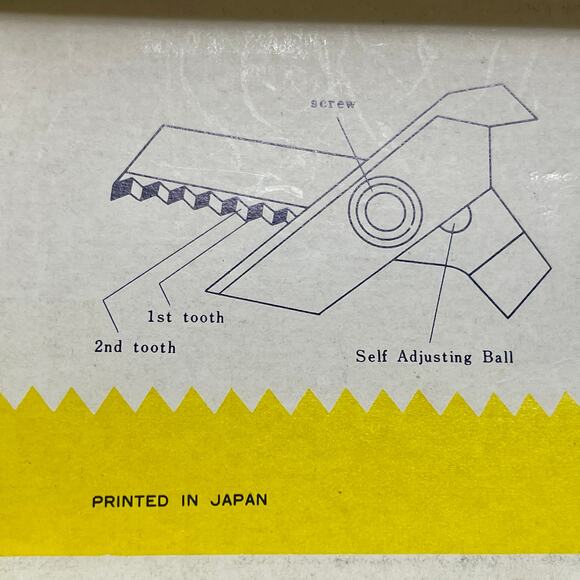 Vintage Griffon Pinking Shears Model "A" 8 Inch + Original Box Chome Plated .01 - Picture 8 of 10